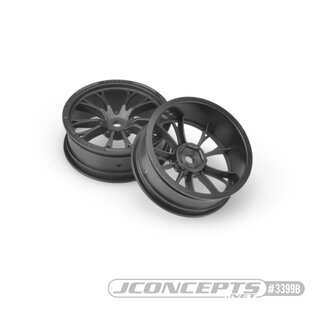 JConcepts Tactic - Slash | Bandit, Street Eliminator 2.2 12mm hex front wheel - (black)