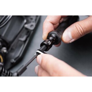 Koswork Hard Coated Aluminum Ballcup Wrench (1/10)