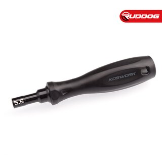 Koswork Hard Coated Aluminum 5.5mm Compact Nut Driver...