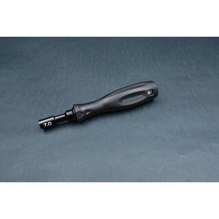 Koswork Hard Coated Aluminum 7mm Compact Wheel Nut Driver (For 4mm nut)