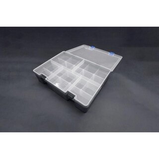 Koswork Two Layer Parts Case 245*175*56mm (w/tray & partition)