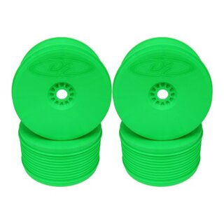 DE Racing Speedline Plus 1/8 Truck Wheels (4pcs/Green)