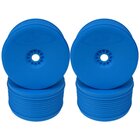 DE Racing Speedline Plus 1/8 Truck Wheels (4pcs/Blue)