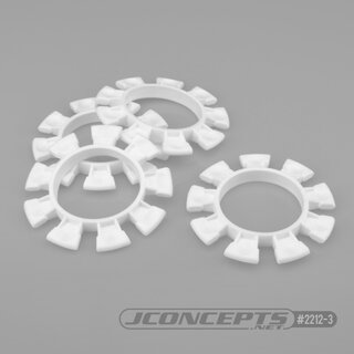JConcepts Satellite tire gluing rubber bands - white -...
