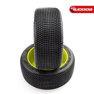 Sweep PIXEL White (Medium) X Pre-glued set tires/Yellow wheels 4pcs