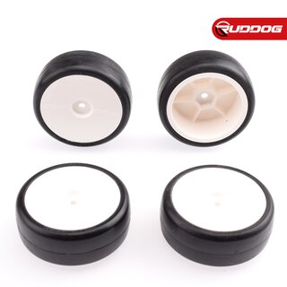 Sweep EXP EVO-R2 Pro compound Pre-glued set Touring Car Rubber tires (W/EXP-S Inserts) 24mm 30deg 4pcs (Swiss Nats)