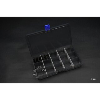 Koswork Parts Box 177x102x25mm (15 compartments, removable dividers)