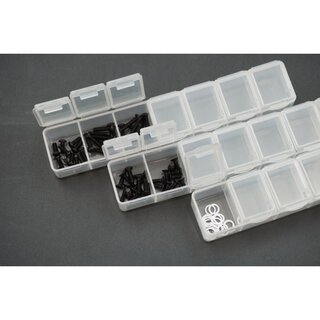 Koswork 7 Compartments Box 165x34x25mm (3 sets)
