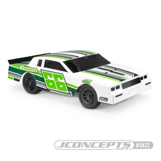 JConcepts 1987 Chevy Monte Carlo - Street Stock body w/ spoiler - lightweight