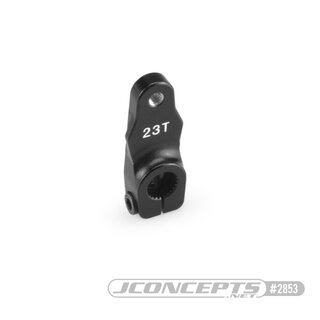 JConcepts Aluminum, 23T clamping servo horn - 18mm