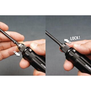 Koswork Quick Release 1/4 Drive Hex Driver Set