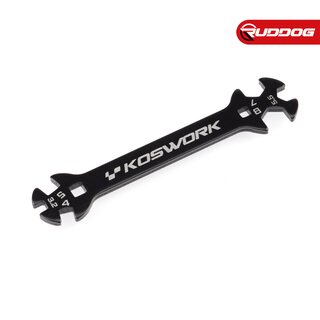Koswork Turnbuckle Wrench (3.2, 4, 5, 5.5, 7 & 8mm)