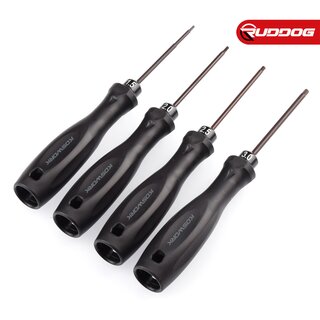 Koswork Hex Wrench Set 1.5mm, 2.0mm, 2.5mm & 3.0mm (w/75mm Tip)