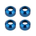 Team Associated RC8B4 FT CVA Axle Sleeves, blue aluminum