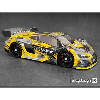 Bittydesign AR8-GT3 1/8 GT clear body 325mm (LW | 1mm)