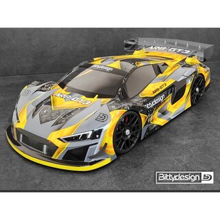 Bittydesign AR8-GT3 1/8 GT clear body 325mm (ULT | 0.75mm)