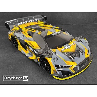 Bittydesign AR8-GT3 1/8 GT clear body 325mm (ULT | 0.75mm)
