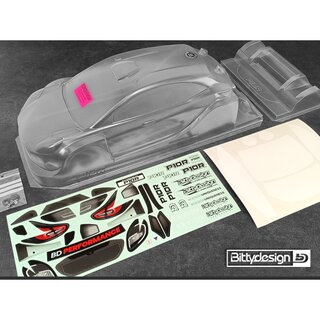 Bittydesign P10R 1/10 190mm rally clear body