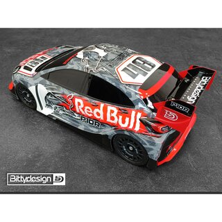 Bittydesign P10R 1/10 190mm rally clear body