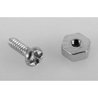 RC4WD 1mm x 3mm Machine Screw and Nut