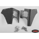 RC4WD Rear Diamond Plates Corner Set for Tamiya CC01...