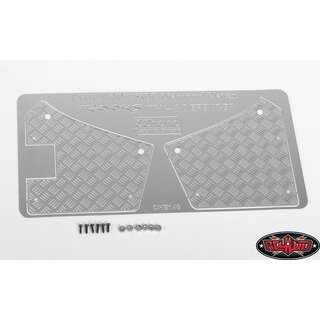 RC4WD Diamond Metalll Platte hinten f�r Traxxas Defender