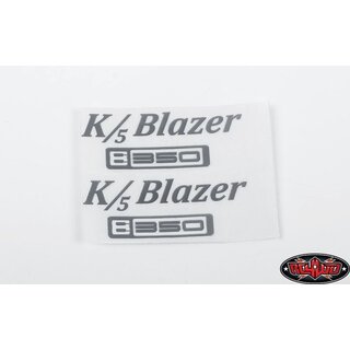 RC4WD Metal Logo for Axial SCX10 II 1969 Chevrolet Blazer