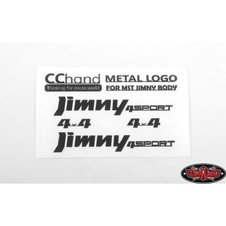 RC4WD Metal Emblems MST 1/10 CMX w/ Jimny J3 Body (Black)