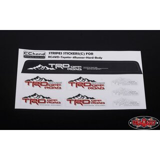 RC4WD Front Windshield Decals for 1985 Toyota 4Runner...