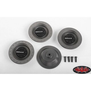 RC4WD Armor Wheels for DJI Robomaster (Gunmetal)