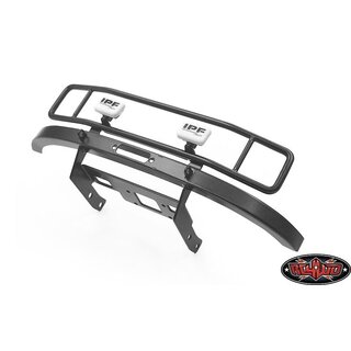 RC4WD Ranch Steel Front Winch Bumper w/ IPF Lights