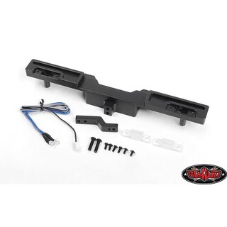 RC4WD Oxer Stahl Bumper hinten mit Kupplung, Bremslinsen mit LEDs