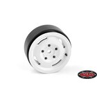 RC4WD Apio 1.55 Single Beadlock Wheel (White)