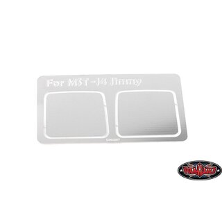 RC4WD Mirror Decals for MST 4WD Off-Road Car Kit W/ J4 Jimny Body