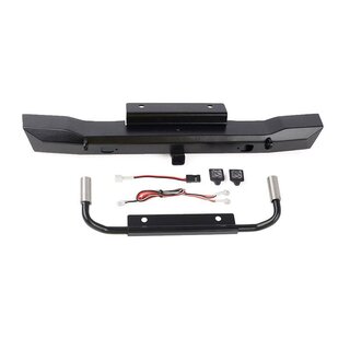 RC4WD Eon Metal Rear hitch Bumper w/LED and Dual Exhaust