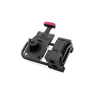 RC4WD Spare Tire Holder w/ Brake Light and Fuel Tank for Traxxas T