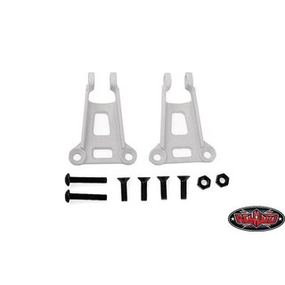 RC4WD Front Shock Mounts for Trail Finder 2 Chassis (Silver)