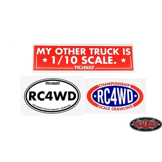 RC4WD Sticker Set 2023