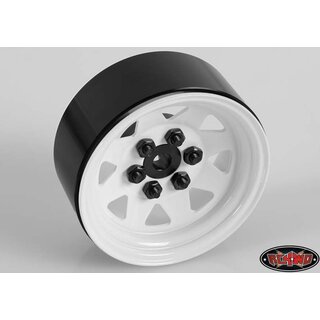 RC4WD 6 Lug Wagon 1.9 Single Steel Stamped Beadlock Wheel (Wh