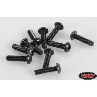 RC4WD Steel Button Head Cap Screws M2.5 x 10mm (10)