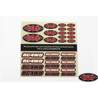 RC4WD Small Decal Sheet