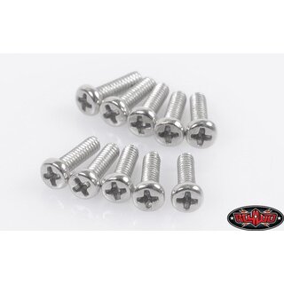 RC4WD Phillips Head Machine Screws M1.6 X 6mm (10)