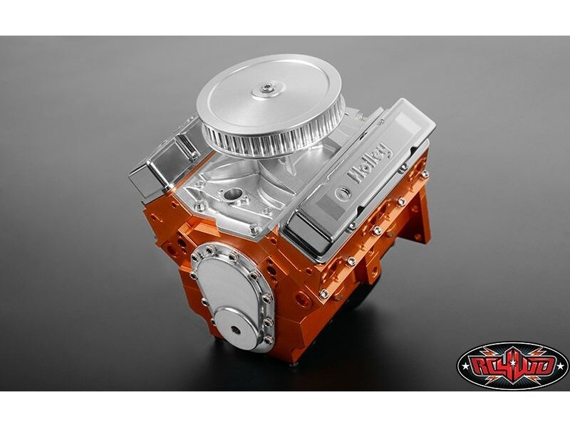 RC4WD ZS1500 RC4WD 1/10 HolleyÂ® Chrome Valve Covers For Scale V8 Engine 401685