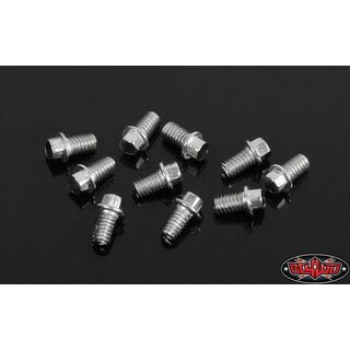 RC4WD Miniature Scale Hex Bolts (M2.5 X 4mm) (Silver)