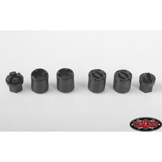 RC4WD 1/18 Scale Warn Front and Rear Hubs