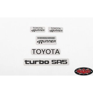 RC4WD 1985 Toyota 4Runner Emblem Set