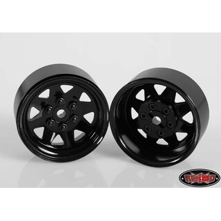 RC4WD 6 Lug Wagon 1.9 Steel Stamped Beadlock Wheels...