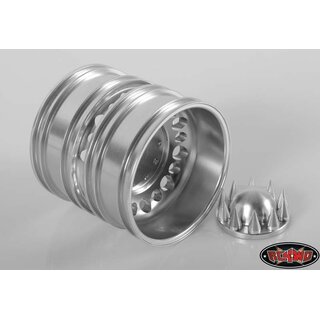 RC4WD Choas Semi Truck Rear Wheels w/Spiked Caps