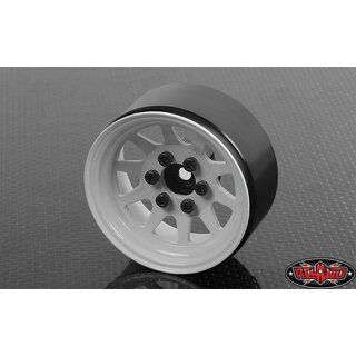 RC4WD OEM Stamped Steel 1.9 Beadlock Wheels (White)