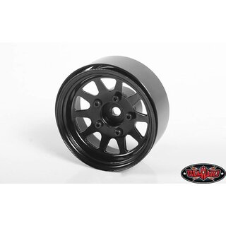 RC4WD OEM Stamped Steel 1.55 Beadlock Felgen Schwarz
